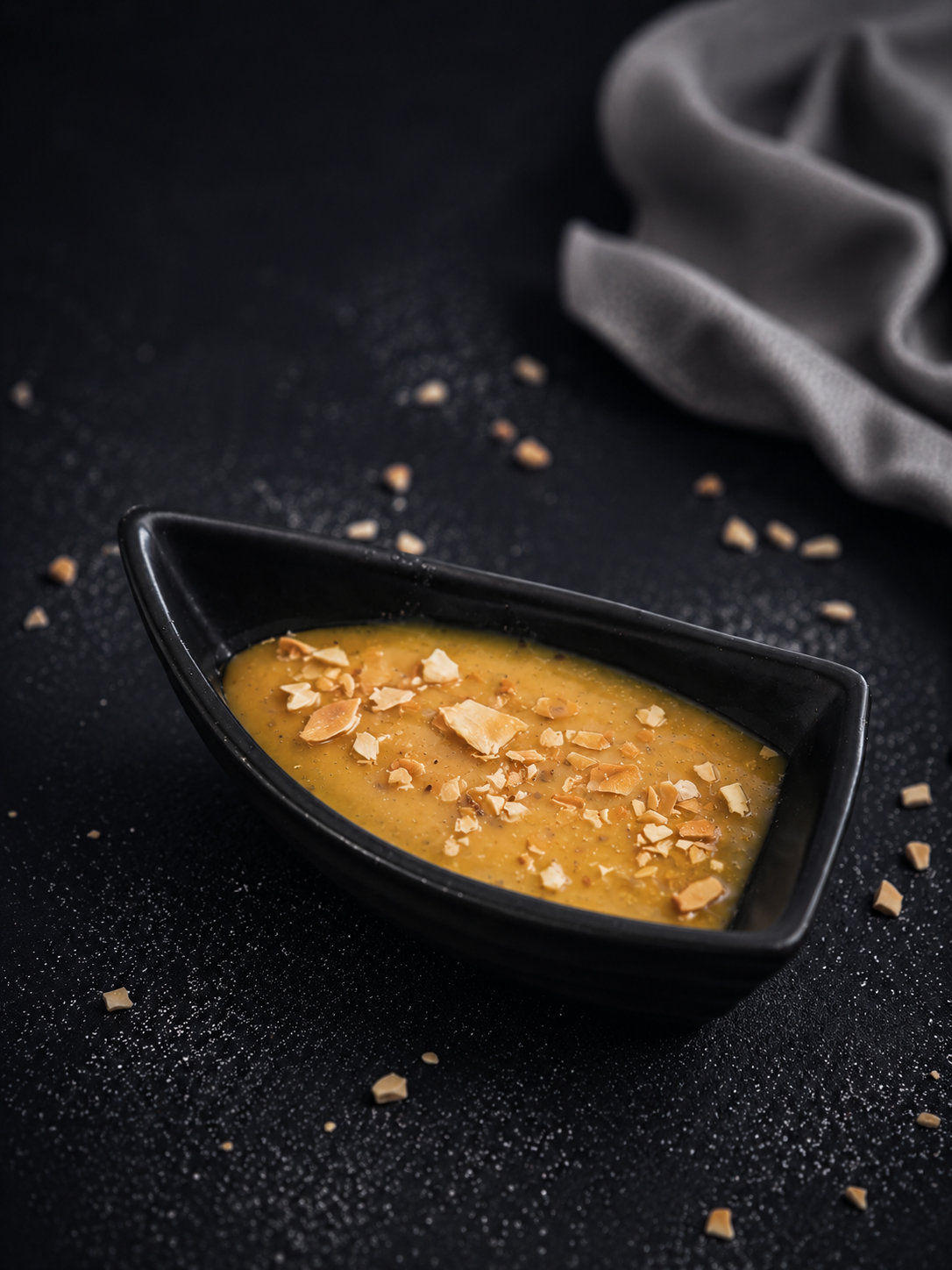 Mousse de maracujá caseira servida em taça